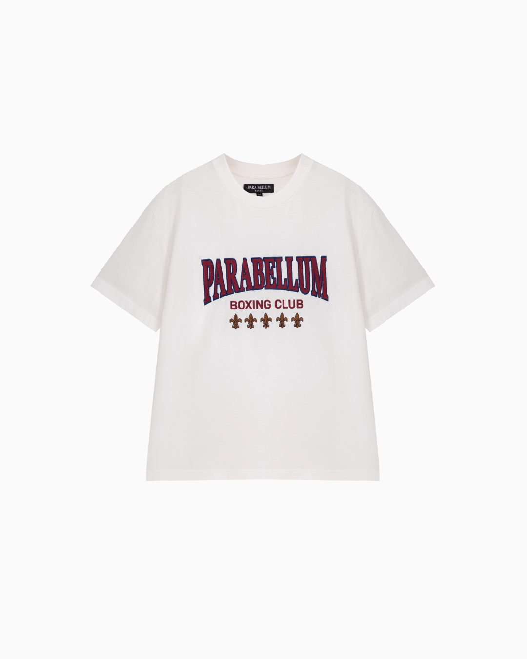 T-shirt Boxing Club Lys brodé | Blanc