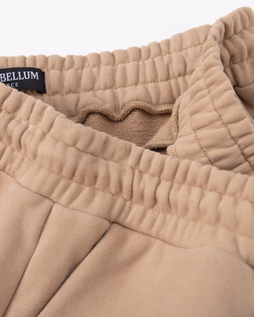 Shorts with PBS tag | Beige