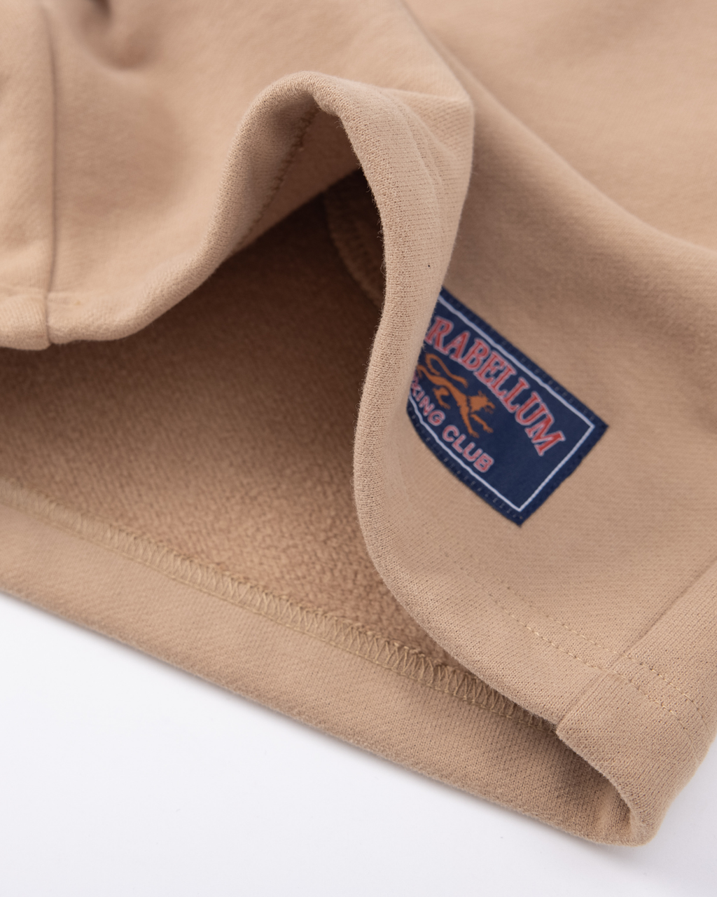 Shorts with PBS tag | Beige
