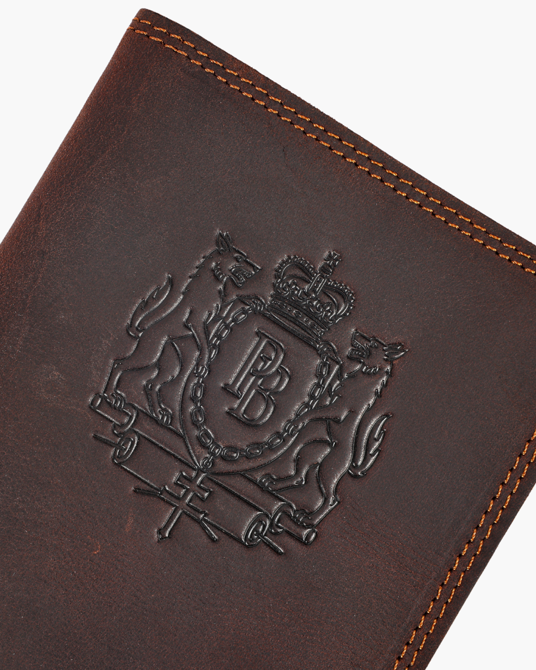 Portefeuille long armoiries | Cuir