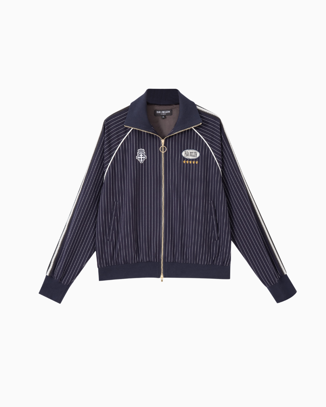 Veste de survêtement Ultra à rayures | Bleu nuit