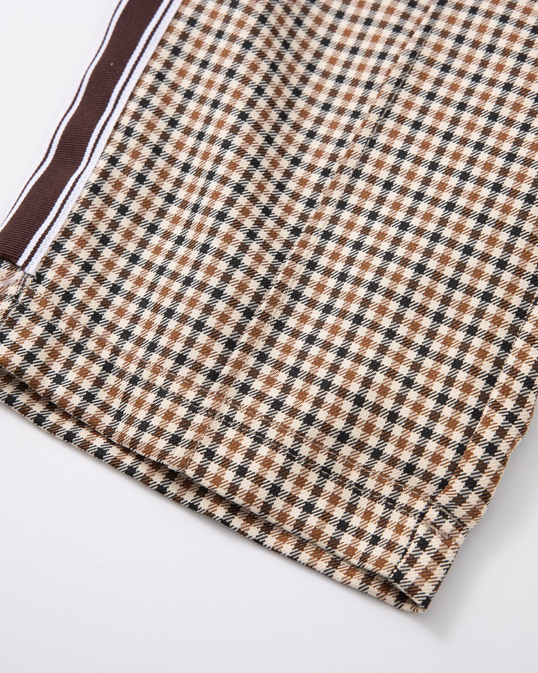 Pantalon de survêtement Ultra à pattern Vichy | Beige