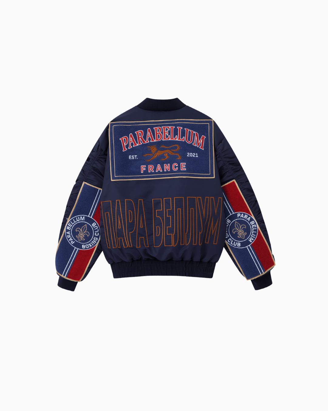 Ultra Bomber with Giant Patches | Navy Blue
