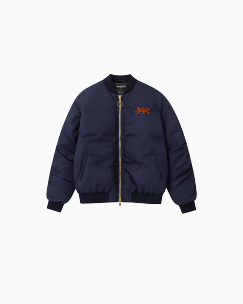 Ultra Bomber with Giant Patches | Navy Blue