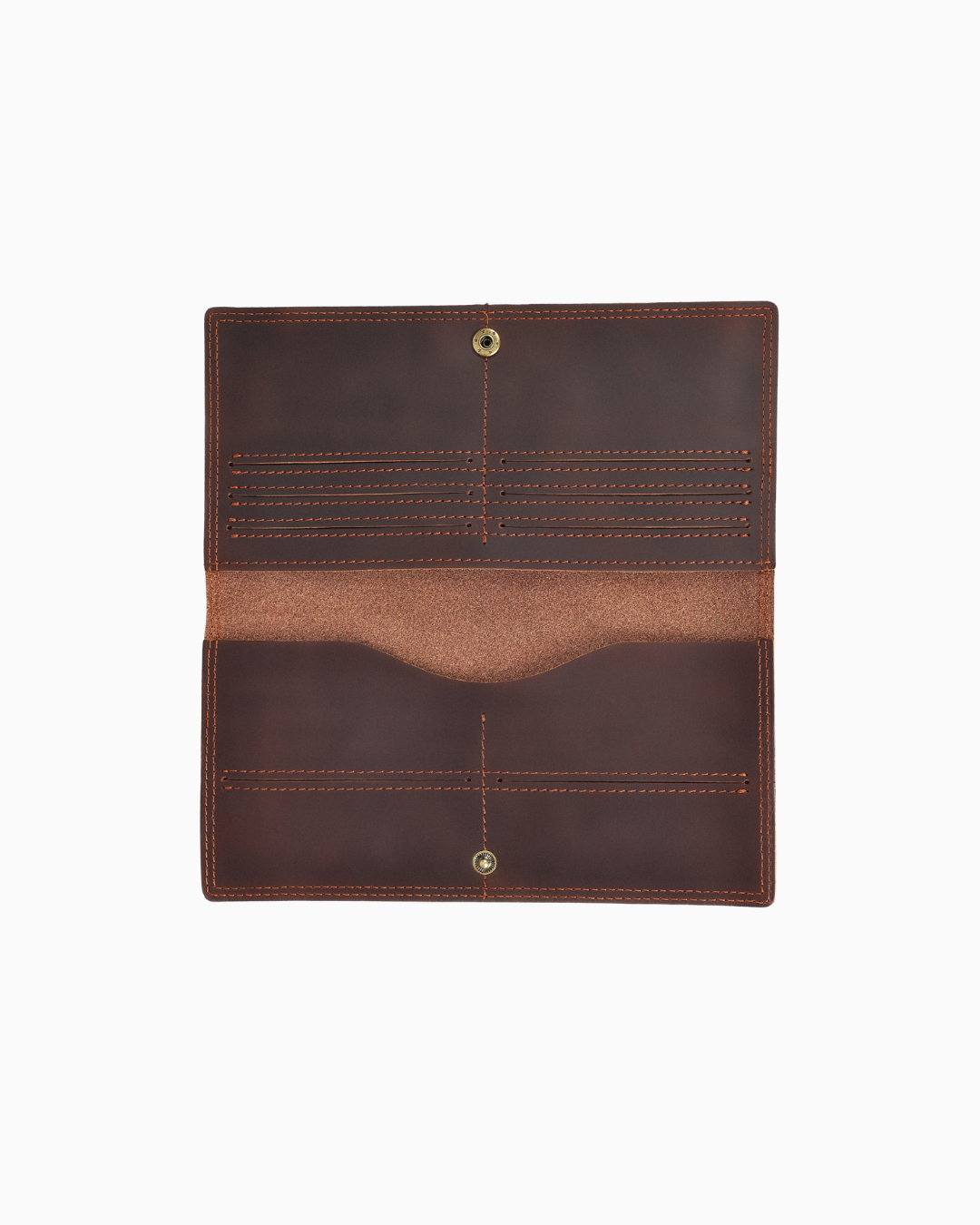 Portefeuille long armoiries | Cuir