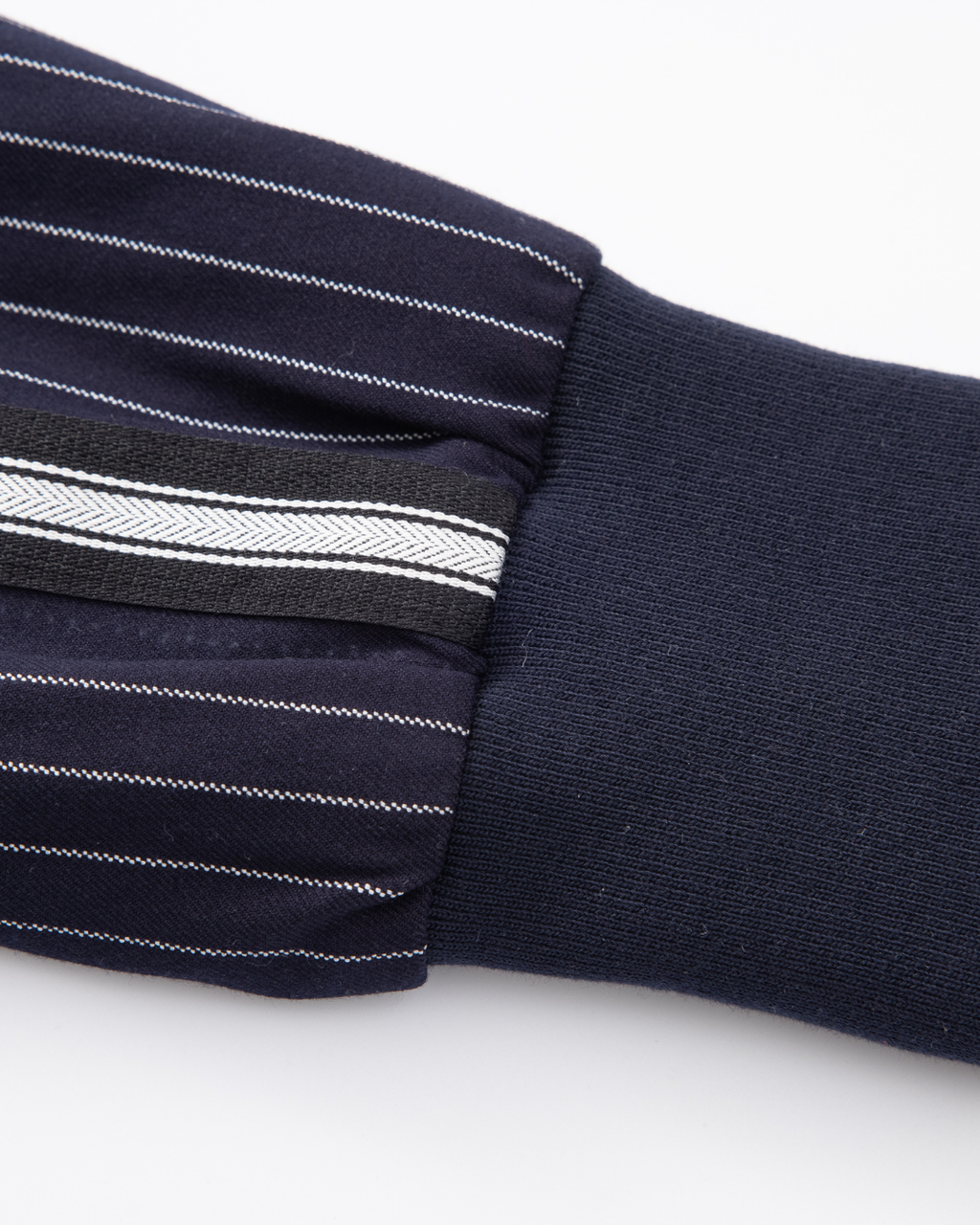 Veste de survêtement Ultra à rayures | Bleu nuit