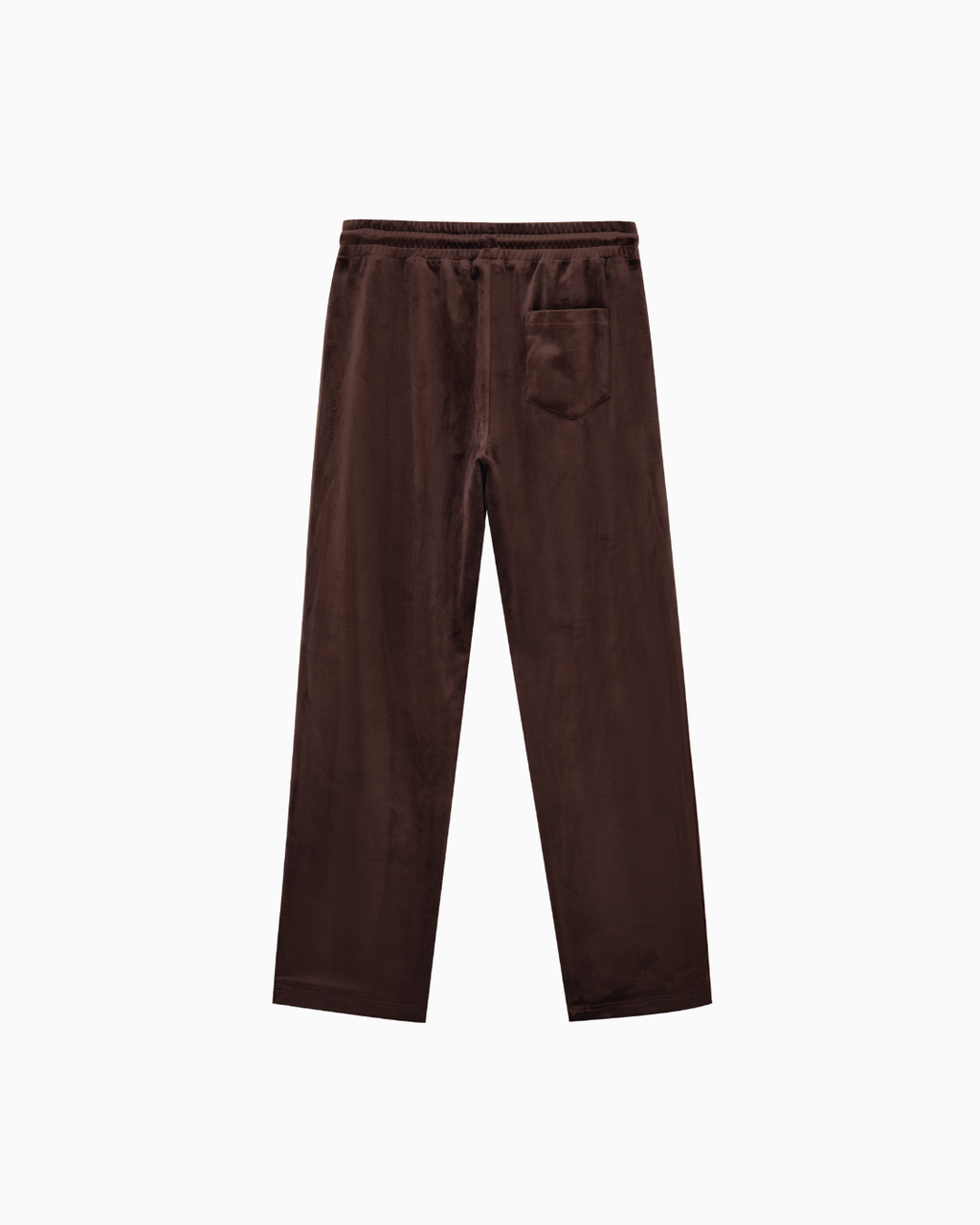 Soprano Velvet Tracksuit Bottoms | Brown