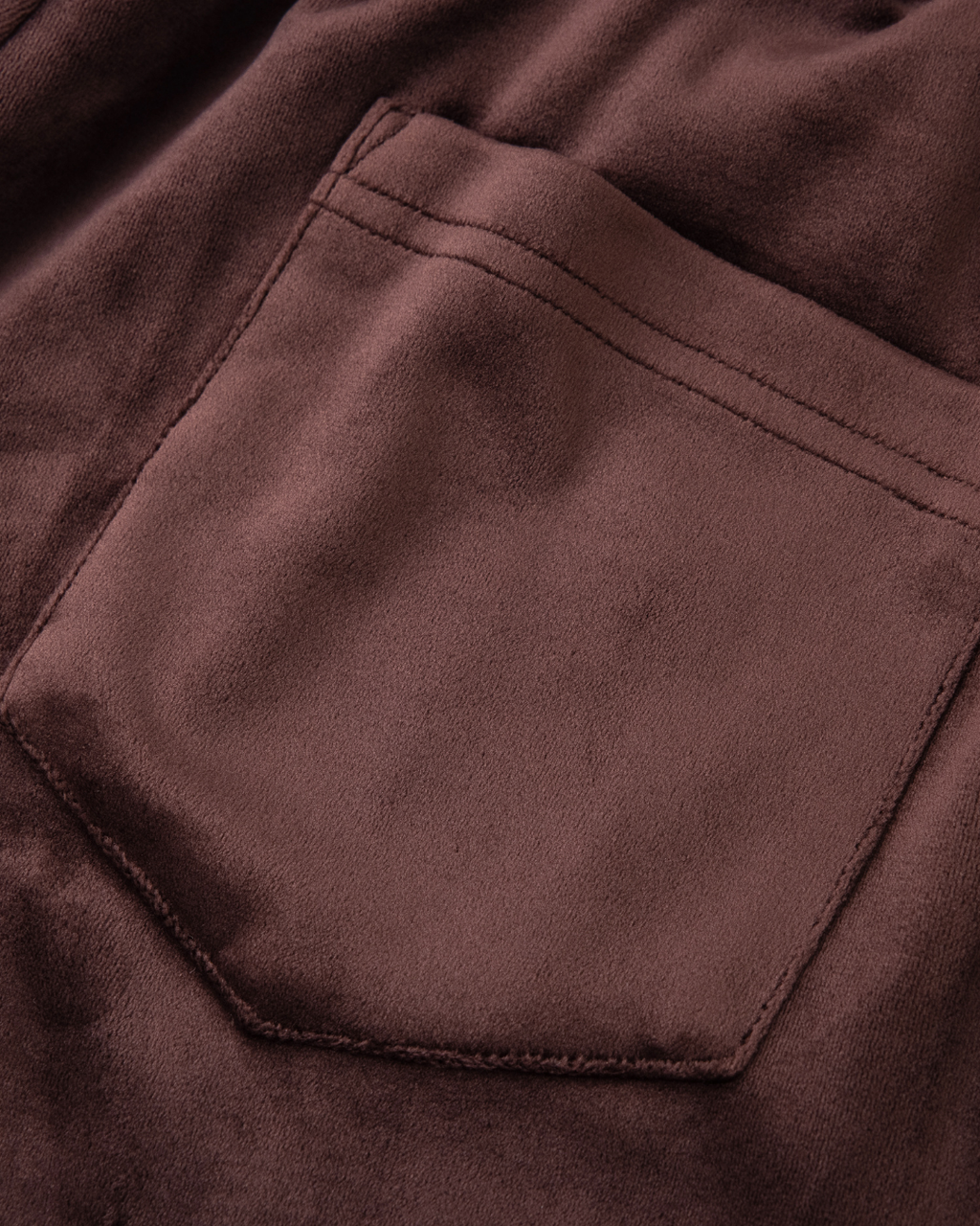 Soprano Velvet Tracksuit Bottoms | Brown