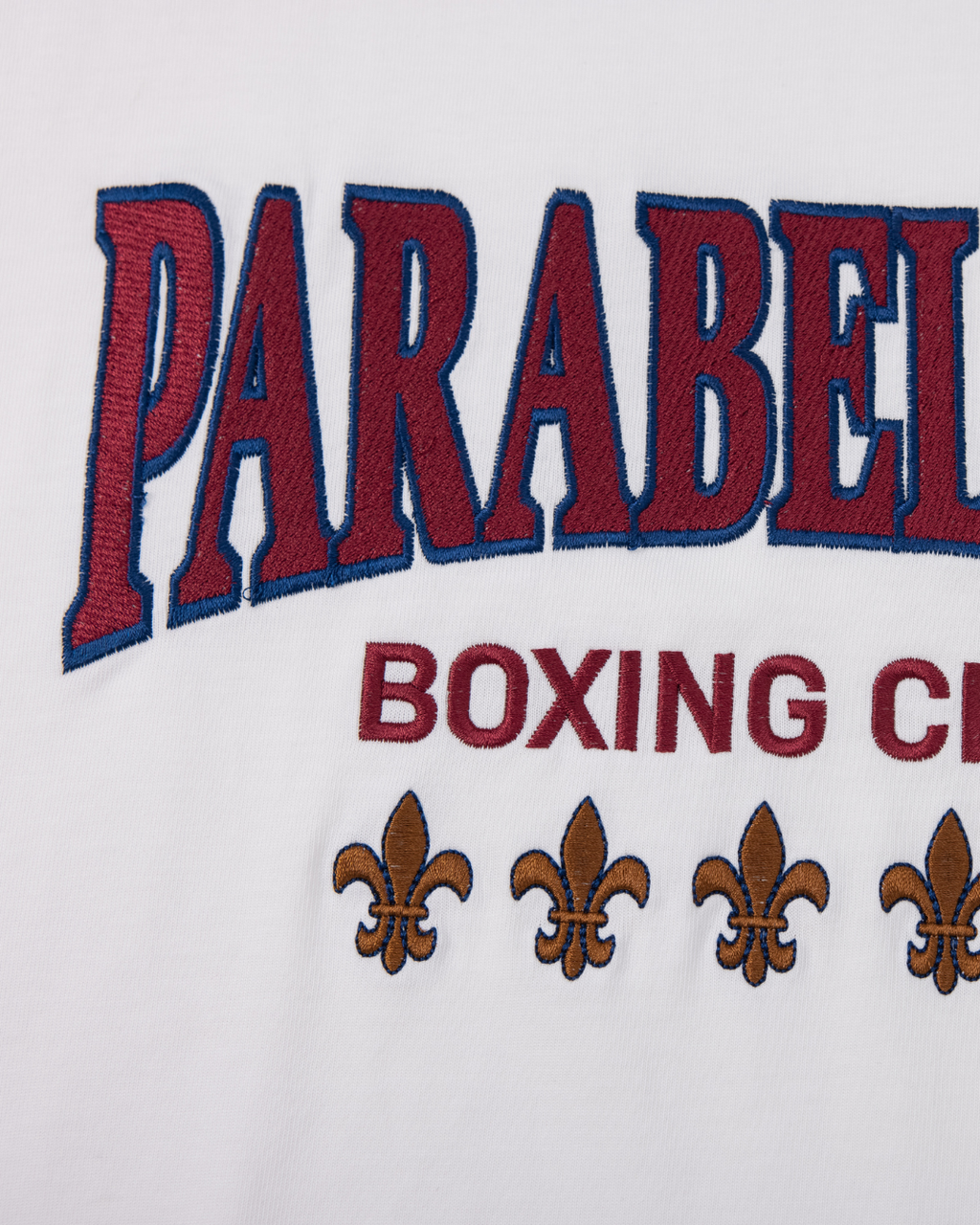 T-shirt Boxing Club Lys brodé | Blanc