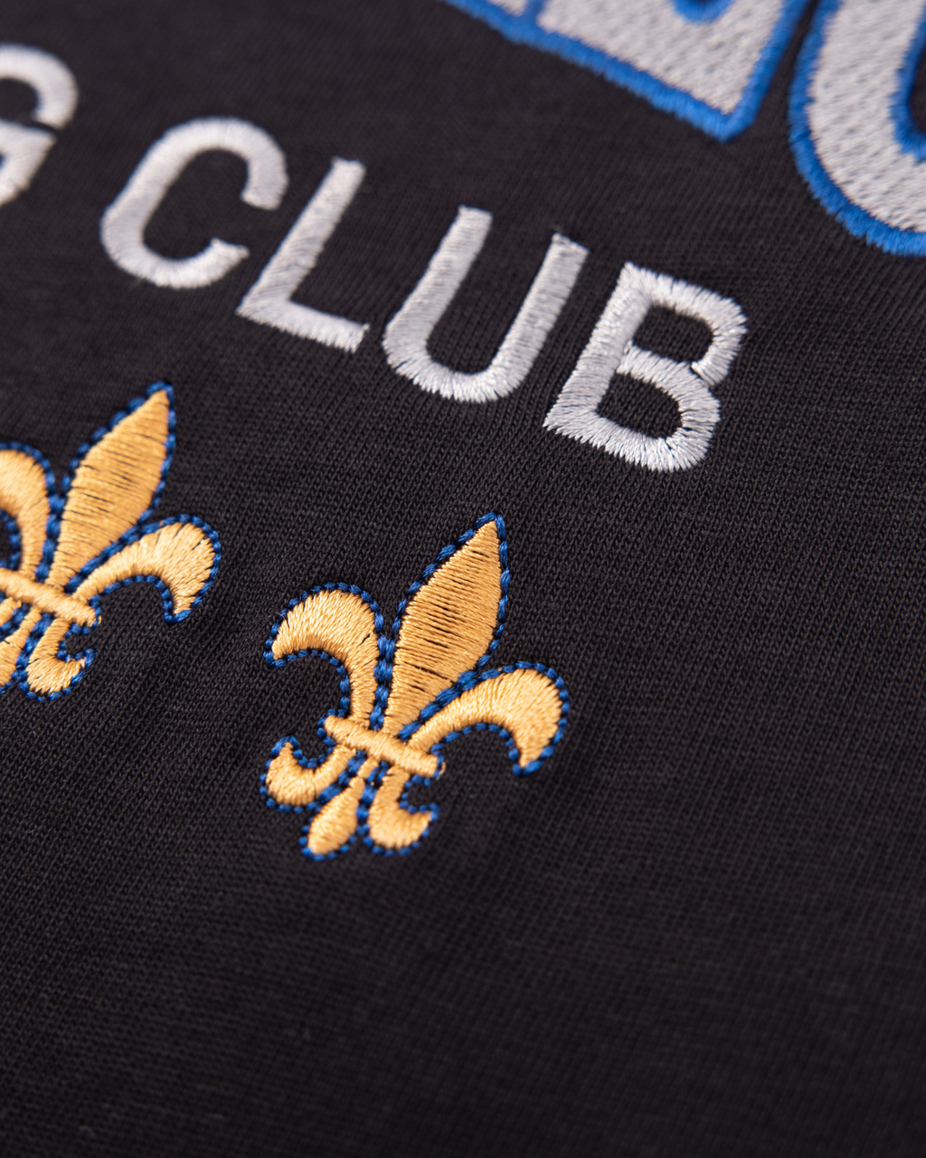 T-shirt Boxing Club Lys brodé | Noir