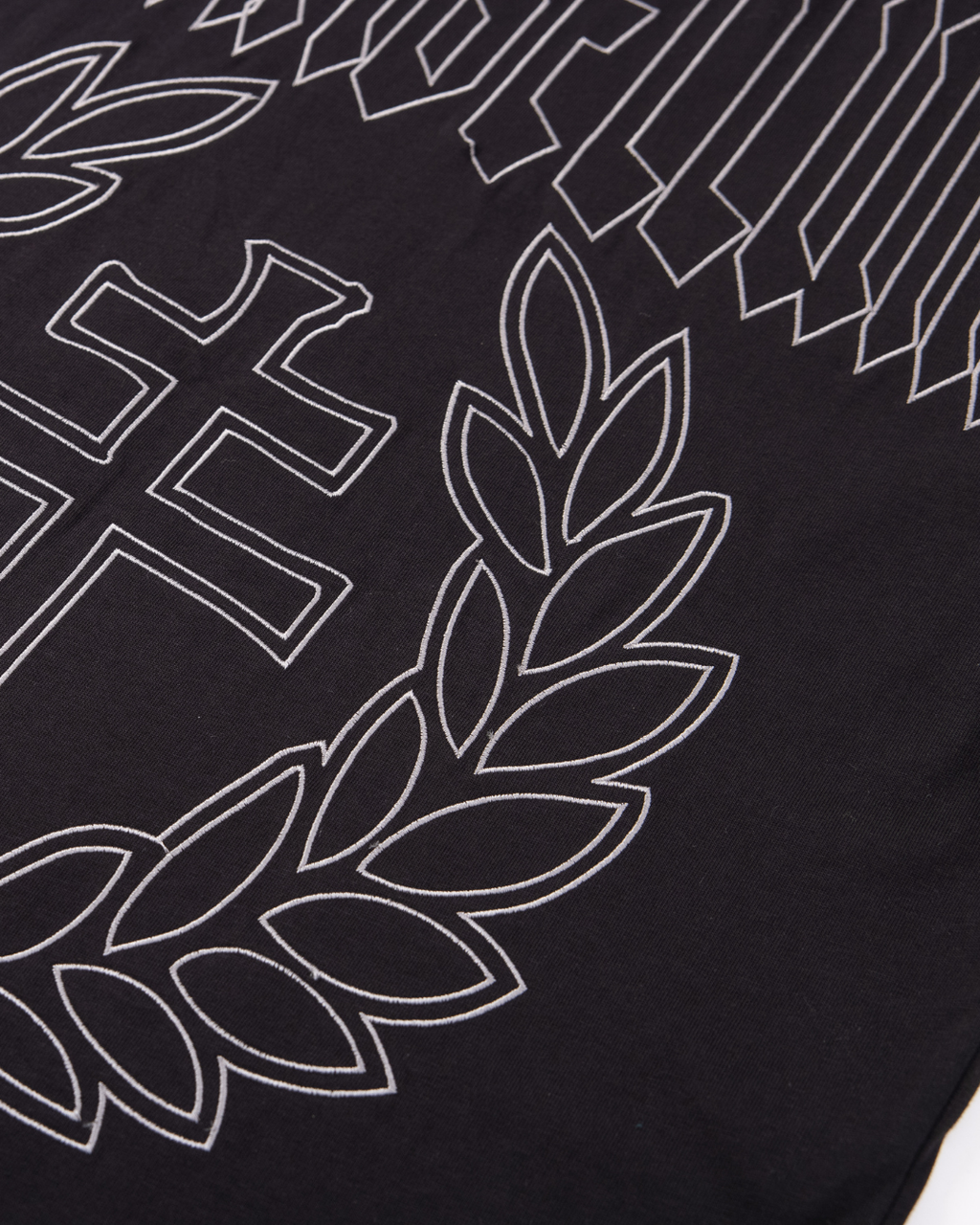 T-shirt Legio Gothique brodé | Noir