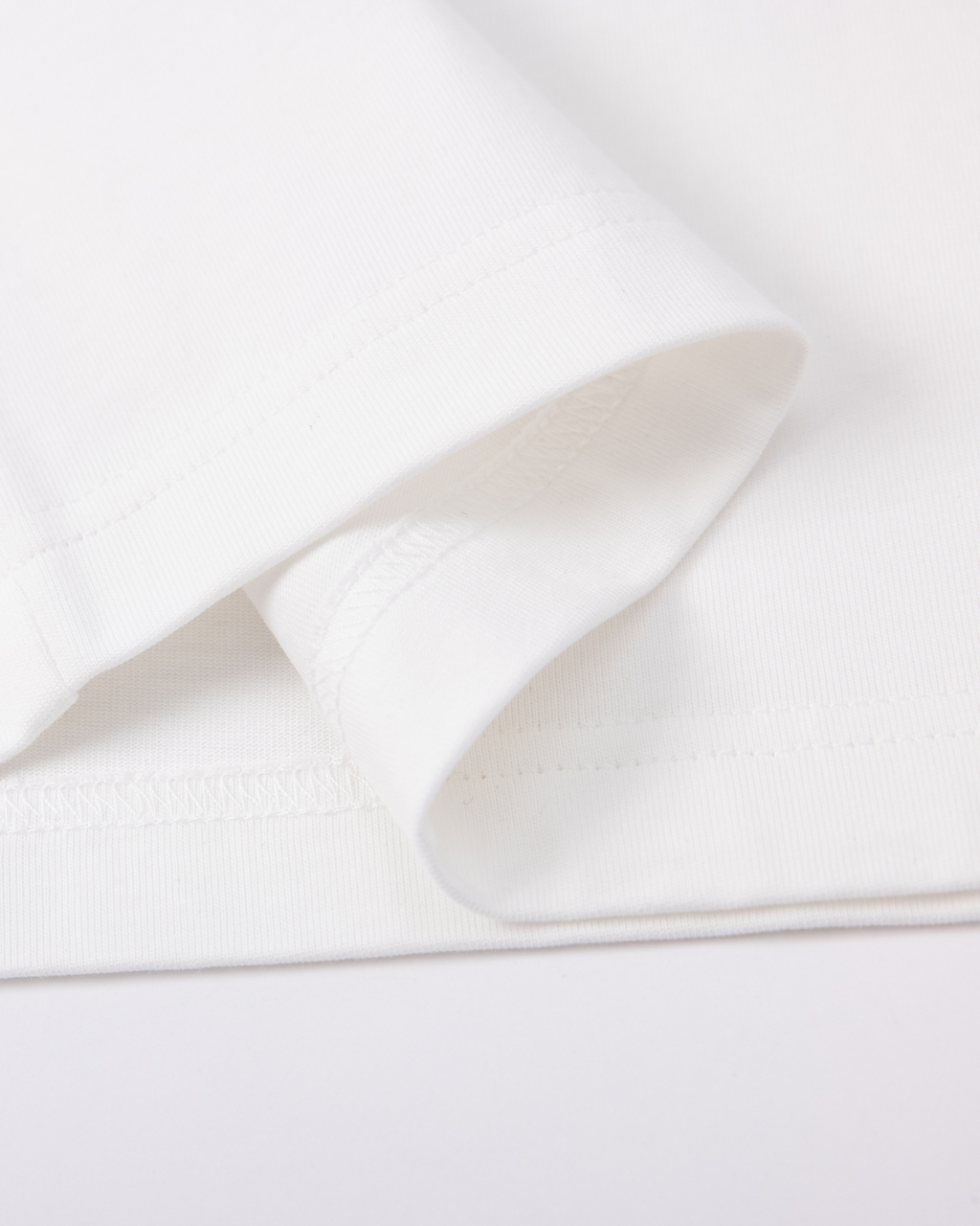 T-shirt avec étiquette tissée Patriote | Blanc