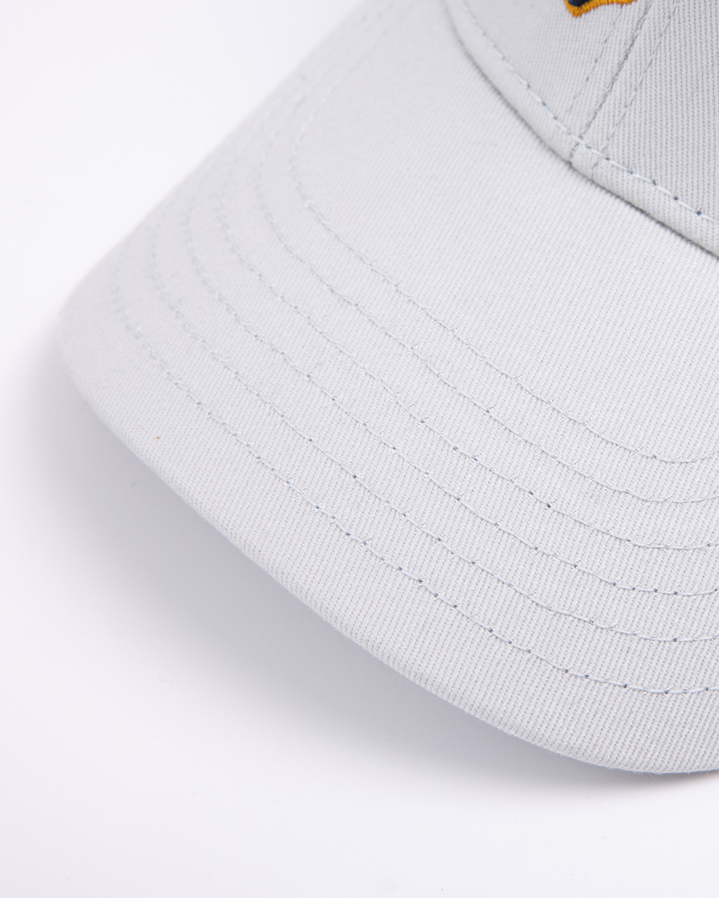 Casquette en coton Patriote | Gris clair
