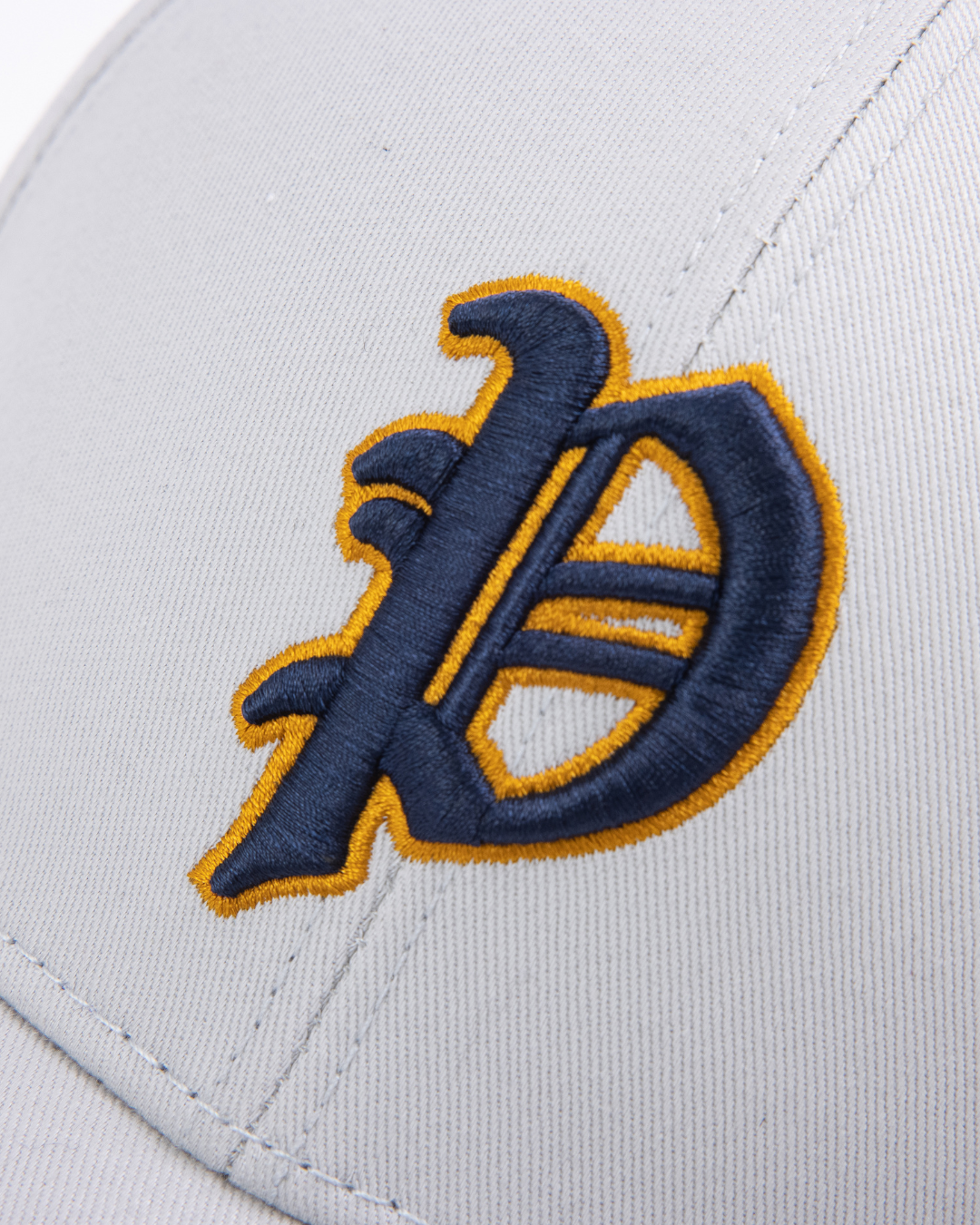 Casquette en coton Patriote | Gris clair